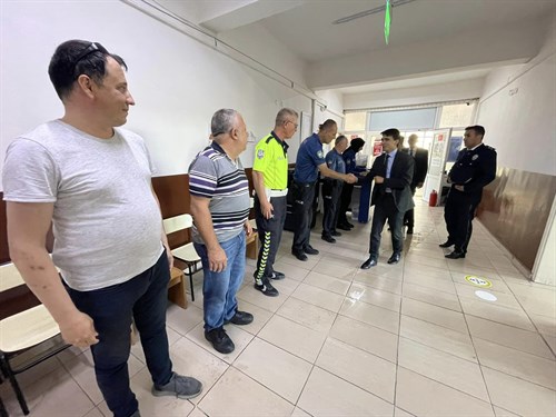 Kaymakamımız Sayın Onur BEKTAŞ Kurban Bayramı Dolayısıyla İlçemizde Kurum Ziyaretleri Yaptı